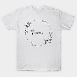 Emma Wildflower Monogram T-Shirt